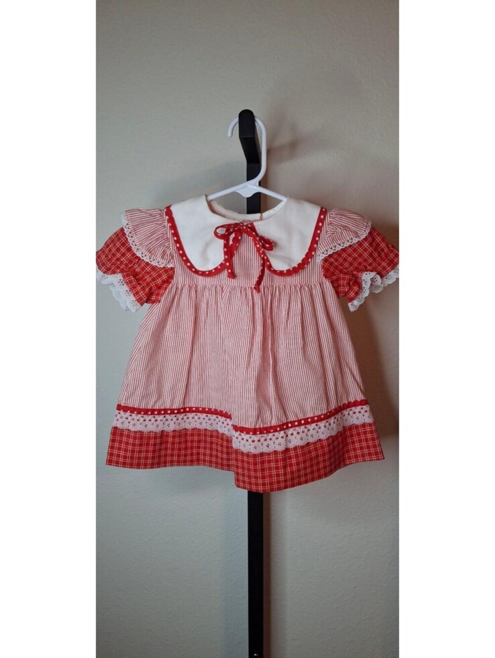 Vintage Sears Girls Frilly Dress 20-25 lbs